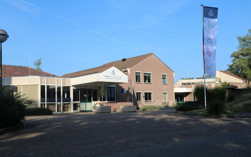 Het pand van stichting Hebron Missie in Amerongen. beeld Bijbelschoolfiladelfia.nl