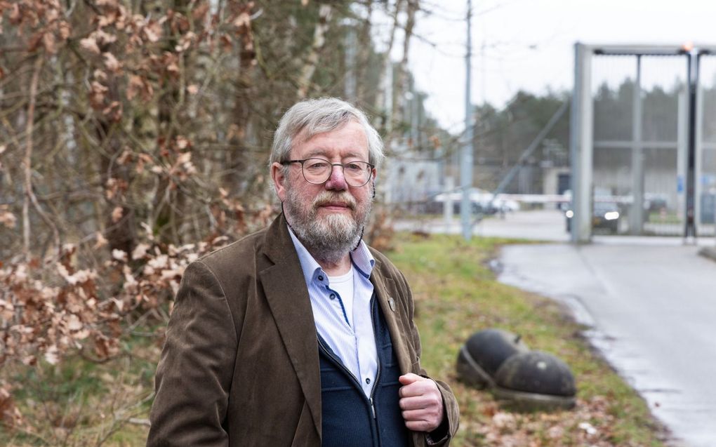 Ds. Joop Spoor voor Detentiecentrum Zeist. beeld RD, Anton Dommerholt