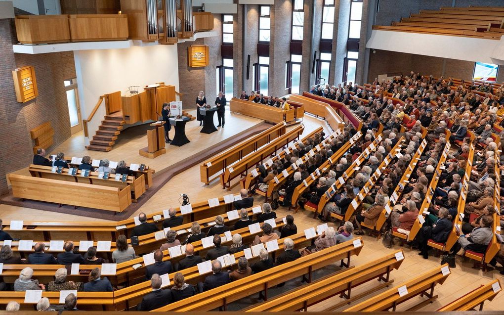 Bondsdag van de Vrouwenbond GG in Veenendaal in 2022. beeld Niek Stam