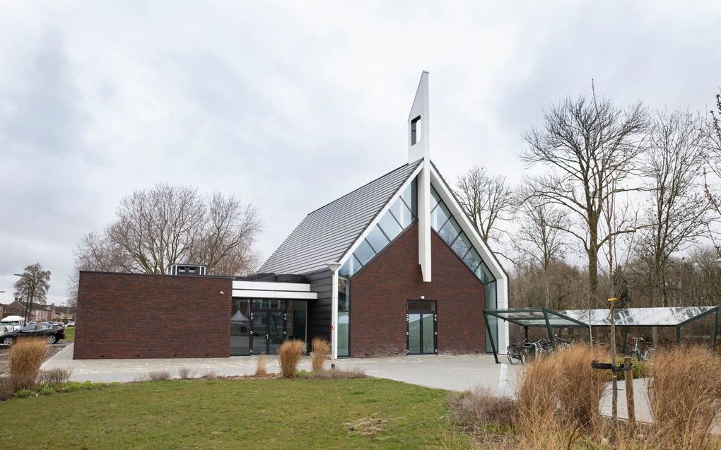 Het kerkgebouw van de hersteld hervormde gemeente te Tholen. beeld RD, Anton Dommerholt