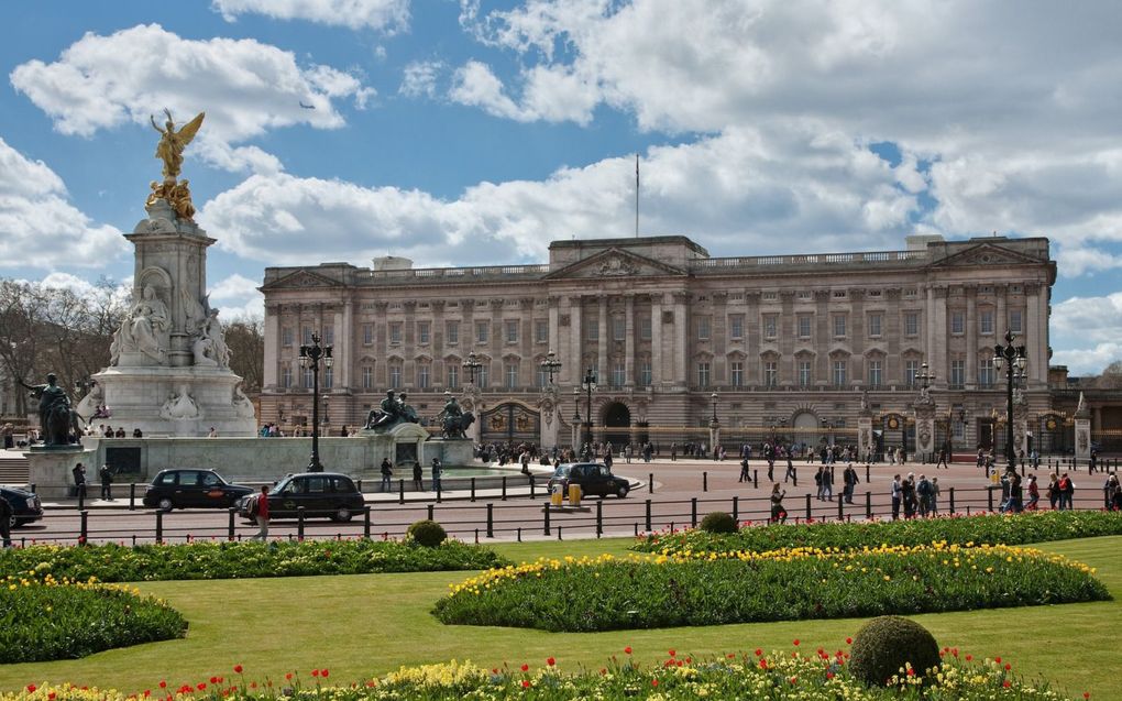 Buckingham Palace in Londen. beeld Wikimedia