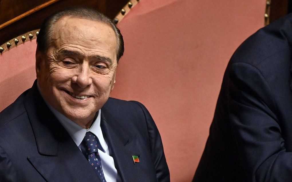 Berlusconi. beeld EPA, RICCARDO ANTIMIANI