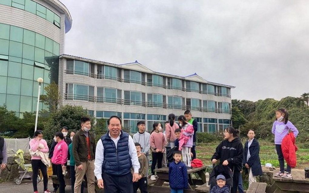 Leden van de Shenzen Holy Reformed Church. beeld Pan Yongguan