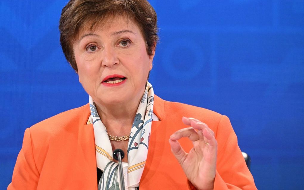 IMF-topvrouw Kristalina Georgieva. beeld AFP, Mandel Ngan