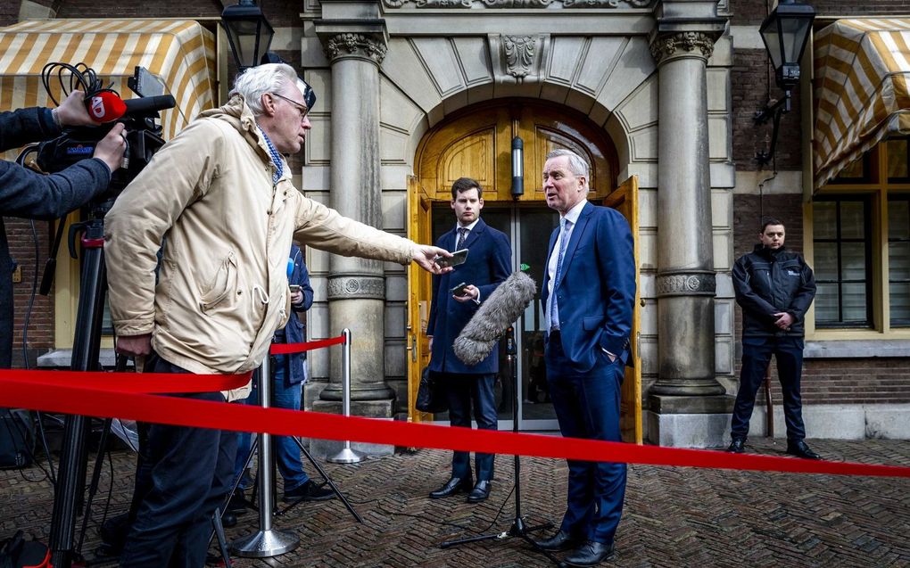 Staatssecretaris Van der Burg (Asiel en Migratie). beeld ANP, Remko de Waal