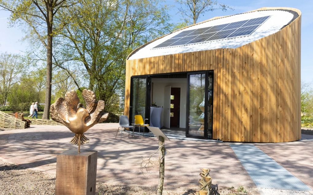 De tiny church van de Floriade 2022 is te koop. beeld RD, Anton Dommerholt