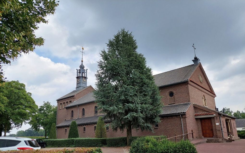 De Willibrorduskerk in Helenaveen. beeld Wikimedia