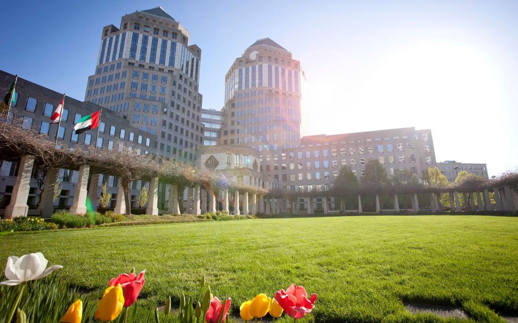 Hoofdkantoor van Procter & Gamble in Cincinatti (Verenigde Staten), het moederbedrijf achter A-merken zoals Pampers, Dreft en Gillette. beeld P&G