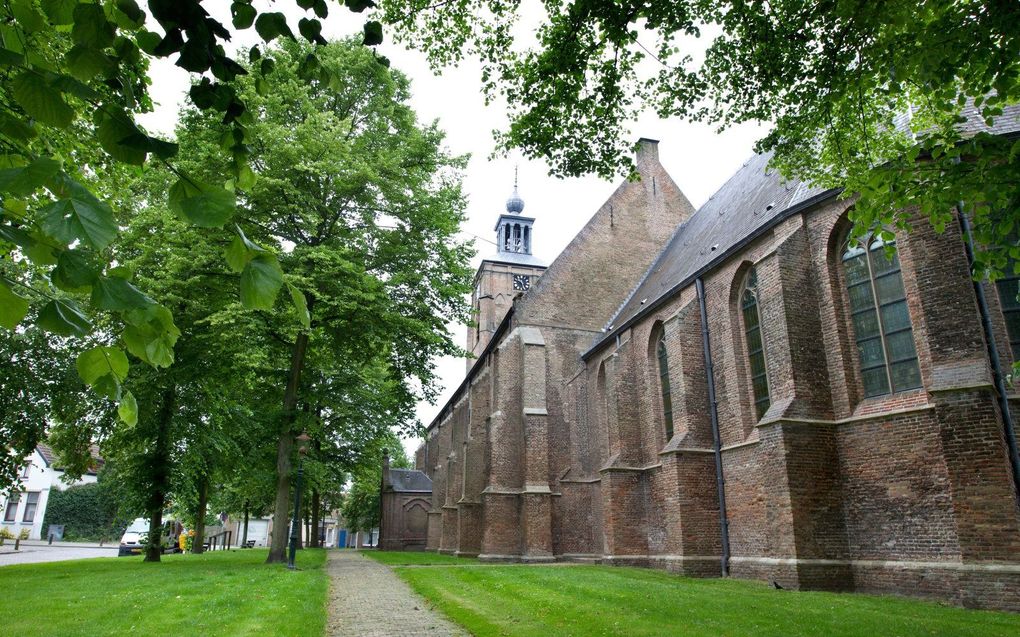 De Oude Kerk te Oude Tonge. beeld RD, Anton Dommerholt