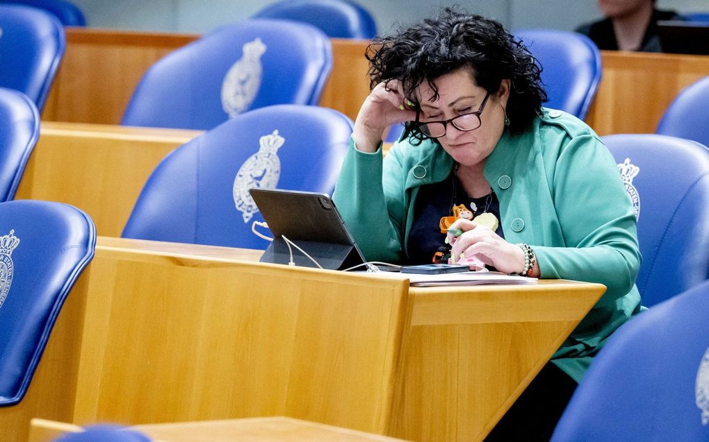 BBB-fractievoorzitter Van der Plas blijkt in de Kamer veelvuldig mee te stemmen met rechtse oppositiepartijen, zoals SGP, Groep Van Haga en JA21. beeld ANP, Robin Utrecht