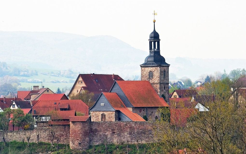 Kerkburcht Walldorf. beeld Wikimedia, Heinrich von Berlepsch