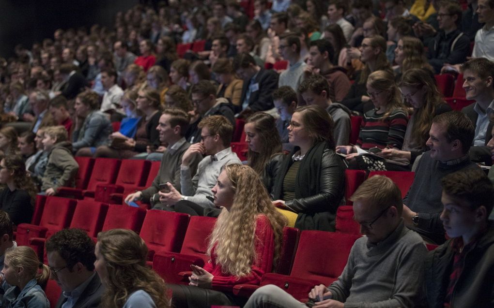 SGP-Jongerendag in het Beatrix Theater in Utrecht. beeld ANP,  JASPER JUINEN