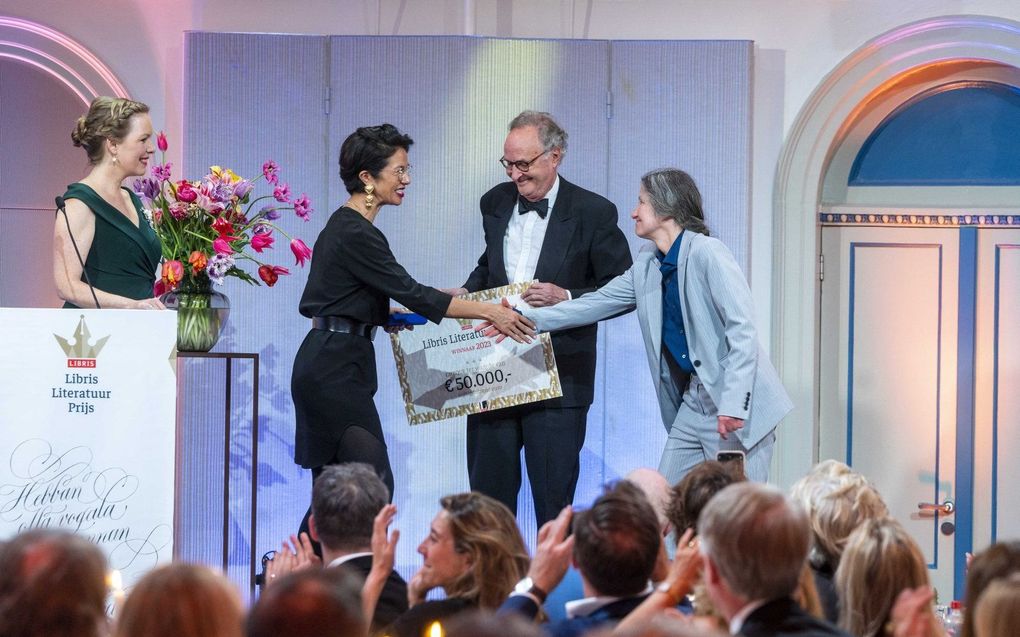 Anjet Daanje wint de Libris Literatuurprijs. beeld ANP, Evert Elzinga