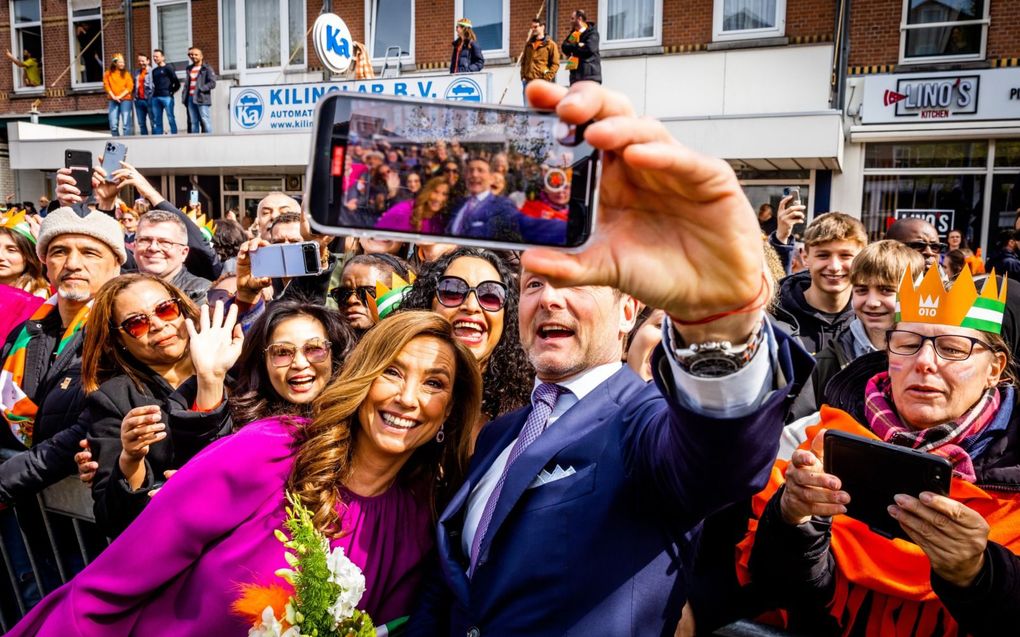 Maurits en Marilène zijn graag geziene gasten op Koningsdag. beeld ANP, Patrick van Katwijk