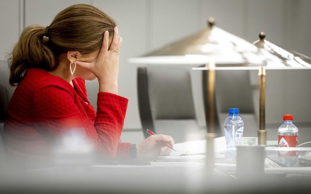 Minister Schouten geeft pensioenfondsen een jaar uitstel. beeld ANP, Koen van Weel