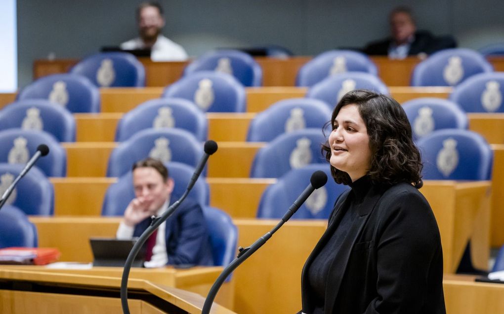 De Tweede Kamer stemde dinsdag voor een wet van GL-Kamerlid Maatoug die regelt dat bedrijven met meer dan tien werknemers verplicht een vertrouwenspersoon moeten aanstellen. beeld ANP, Sem van der Wal