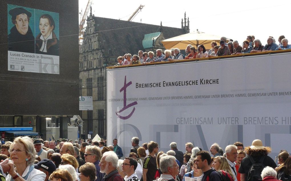 Eerdere editie van de kerkendag in Bremen. beeld RD