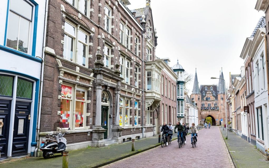 De Theologische Universiteit aan de Broederweg in Kampen. beeld Anton Dommerholt