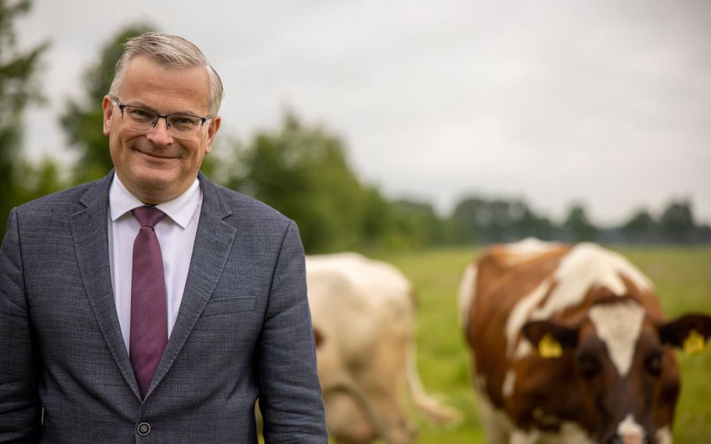 De opgaven voor de provincies zijn groot en ambitieus, stelt de Overijsselse gedeputeerde Ten Bolscher. beeld Jaco Hoeve