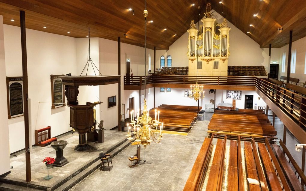 Interieur van de Grote Kerk in Hilversum. beeld RD, Anton Dommerholt