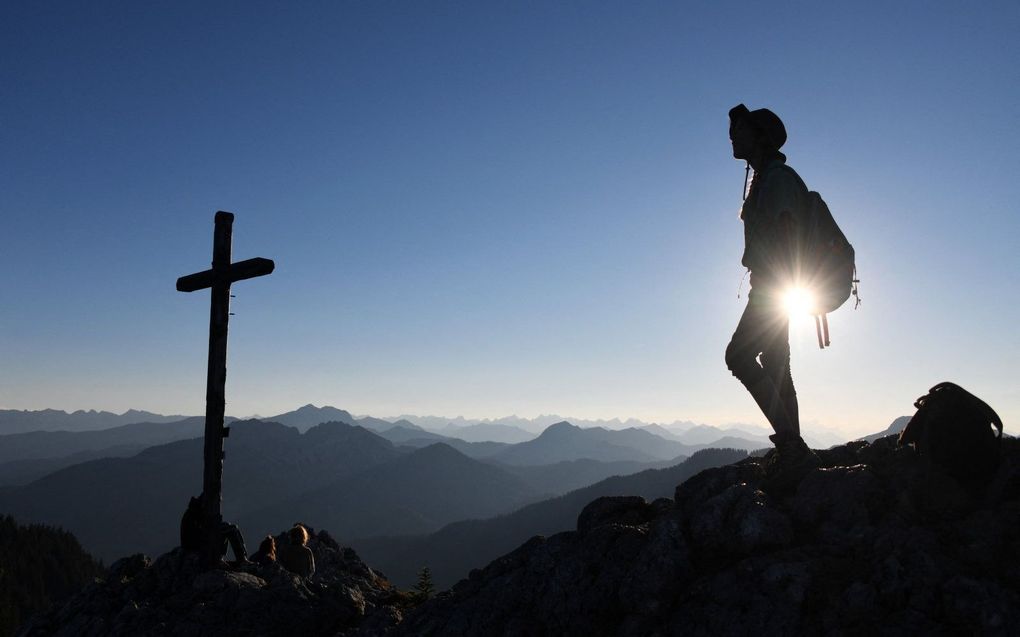 Bergtop van de Duitse Taubenstein. beeld AFP