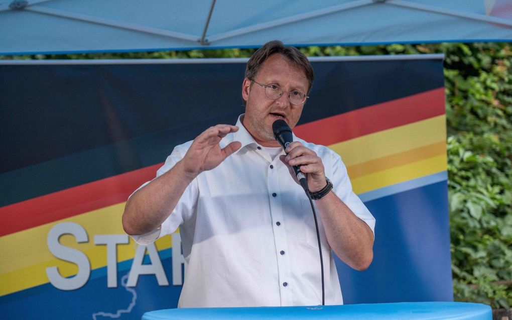 AfD’er Robert Sesselmann. beeld AFP, Ferdinand Merzbach