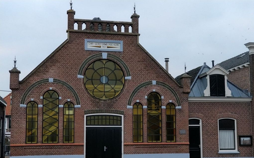 Het kerkgebouw van de christelijke gereformeerde kerk te Nieuwpoort. beeld Cgk Nieuwpoort