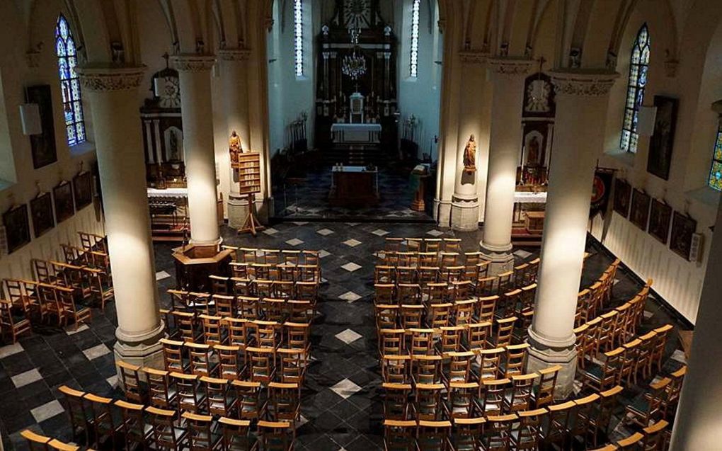 Sint-Laurentius kerk in Veltem. beeld Parcum