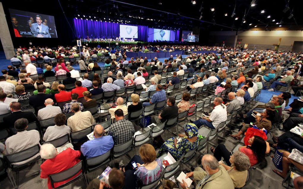 Bijeenkomst van de Southern Baptist Convention. beeld Van Payne