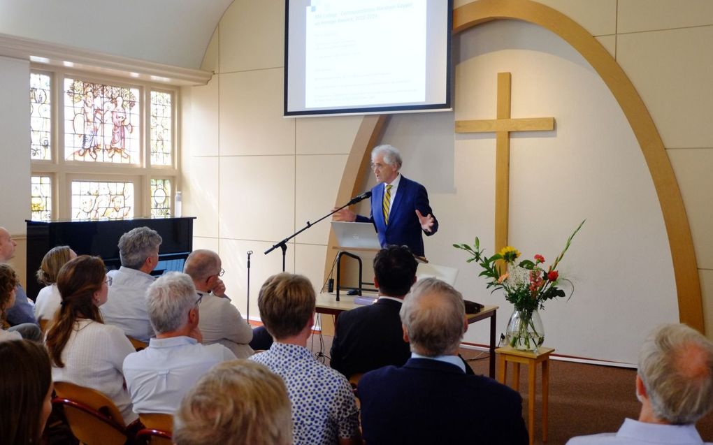 Prof. dr. George Harinck. beeld Gerrit van Dijk