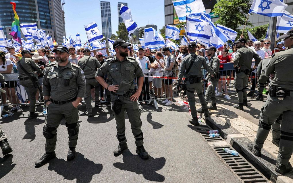 Tel Aviv. beeld AFP, Ahmad Gharabli