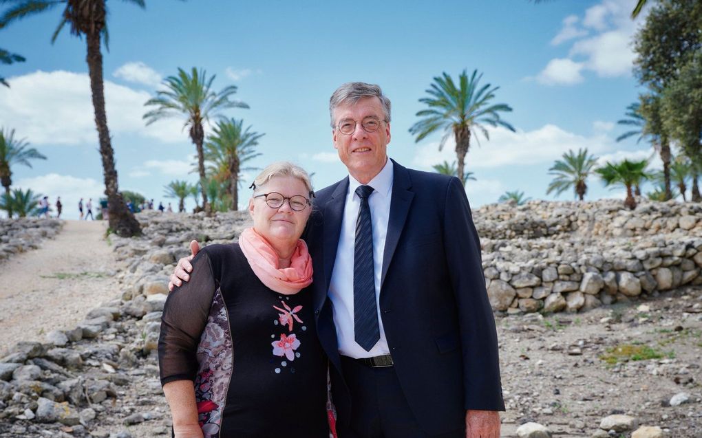 Ds. Dekker en zijn vrouw. beeld Sjaak Verboom