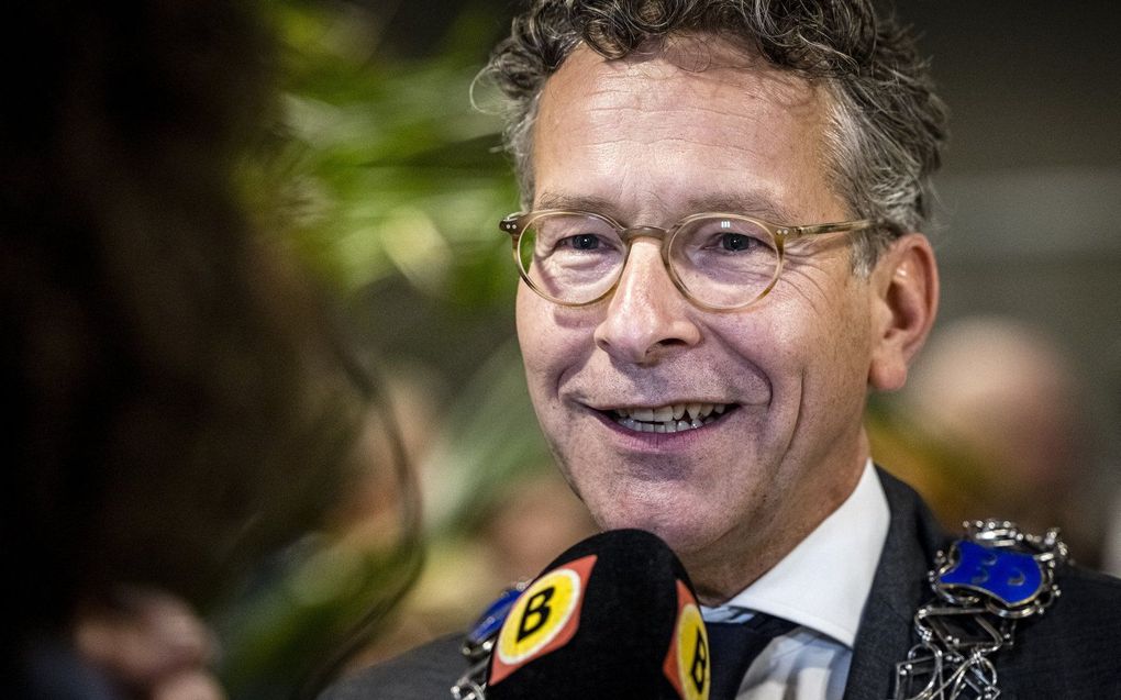 Burgemeester Jeroen Dijsselbloem van Eindhoven. beeld ANP, Rob Engelaar