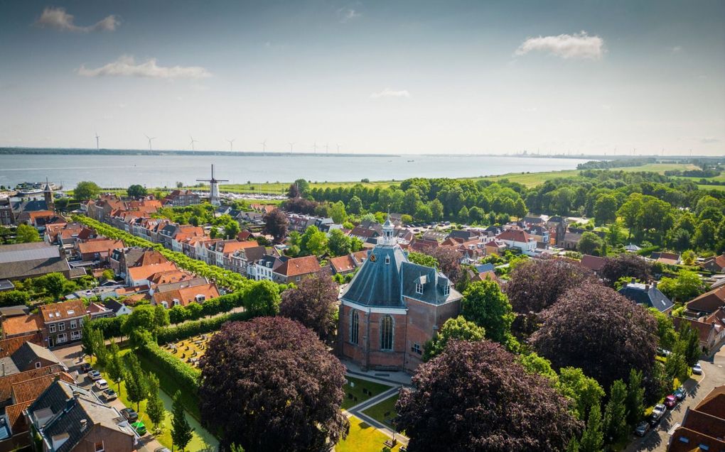 De Koepelkerk in Willemstad. beeld Cees van der Wal