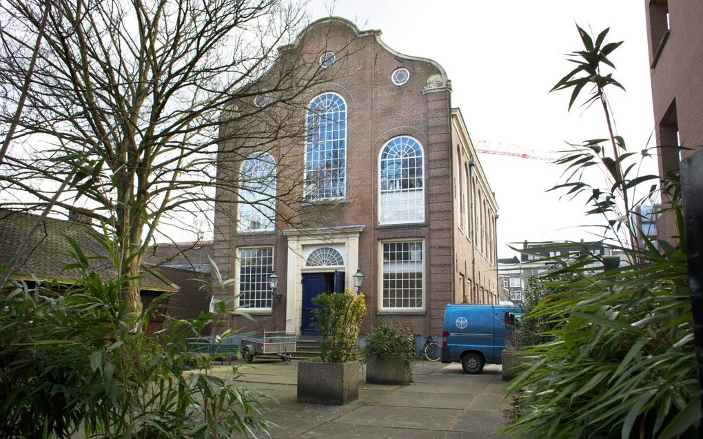 De Uilenburger Synagoge, in 1766 gebouwd voor Asjkenazische Joden. Archieffoto. beeld Sjaak Verboom 