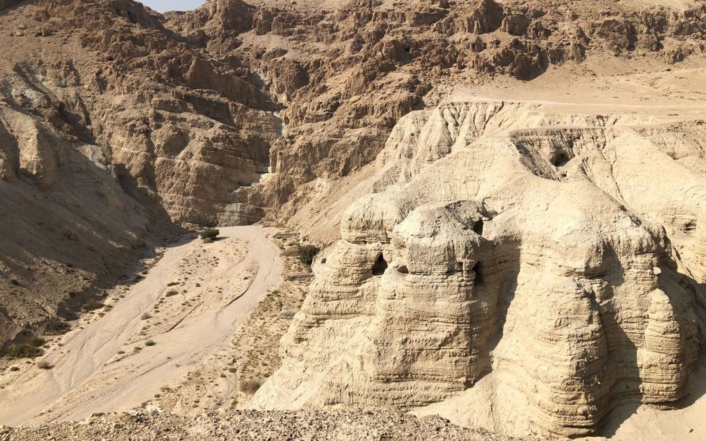 De grotten van Qumran. beeld Alfred Muller