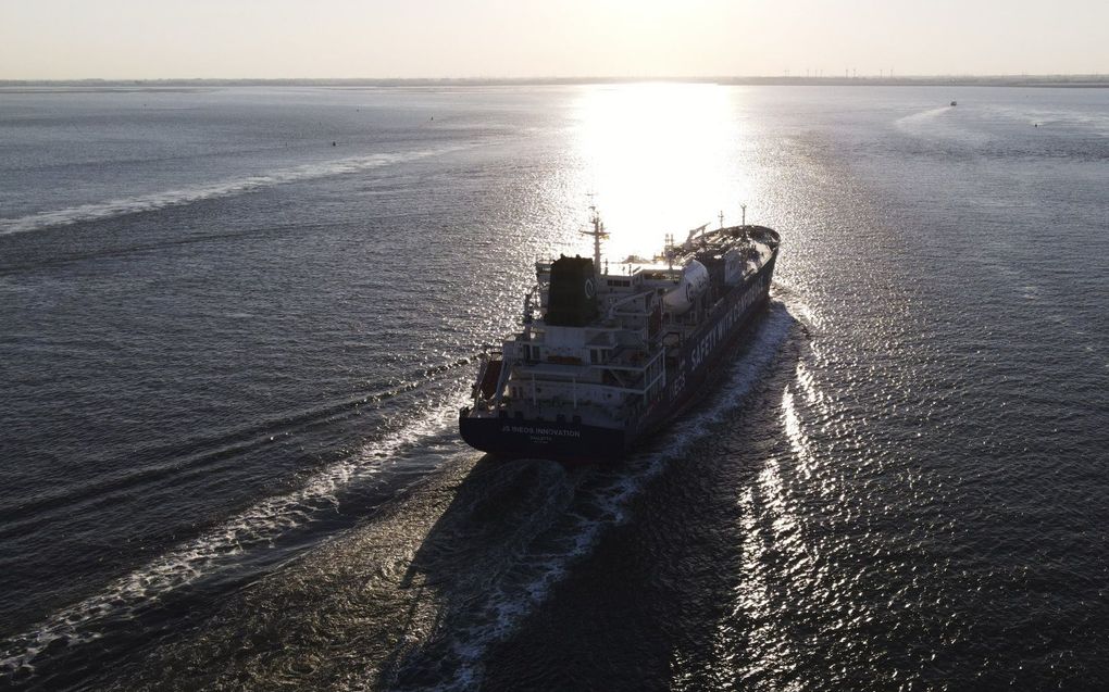 De Schelde bij Antwerpen. Archiefbeeld EPA, OLIVIER HOSLET