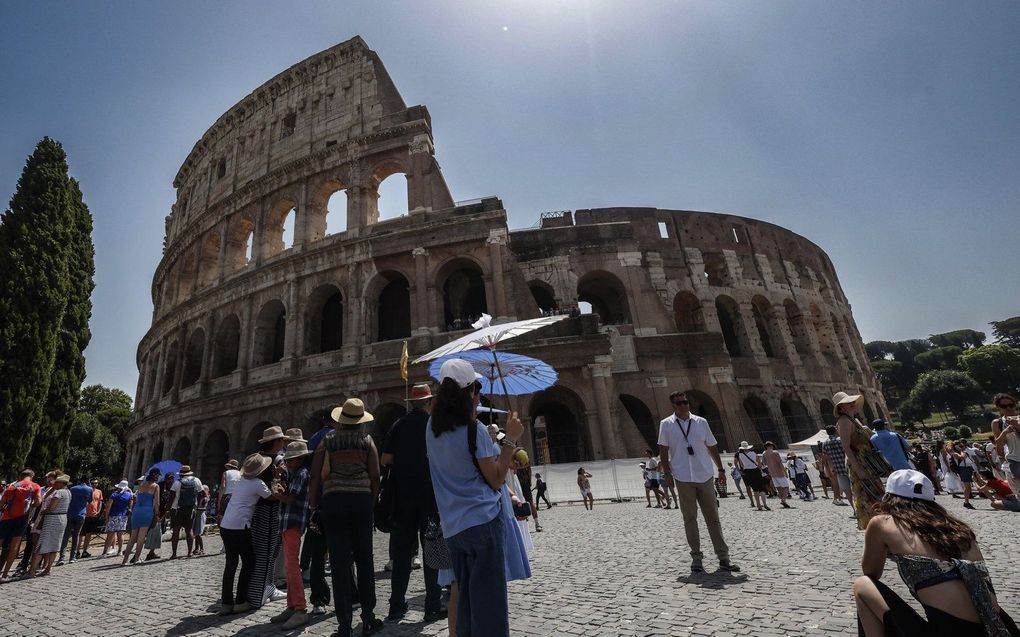 Straatbeeld van Rome, beeld ANP / EPA