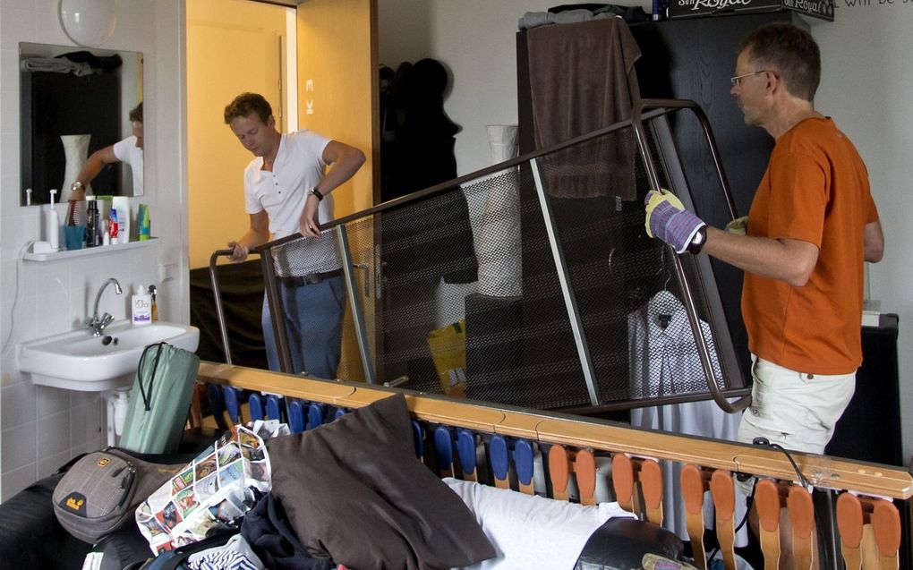 Student verhuist naar studentenkamer. beeld ANP, Sander Koning