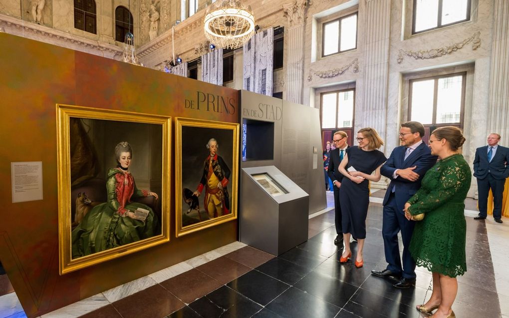 Opening door prins Constantijn. beeld Jeroen van der Meyde