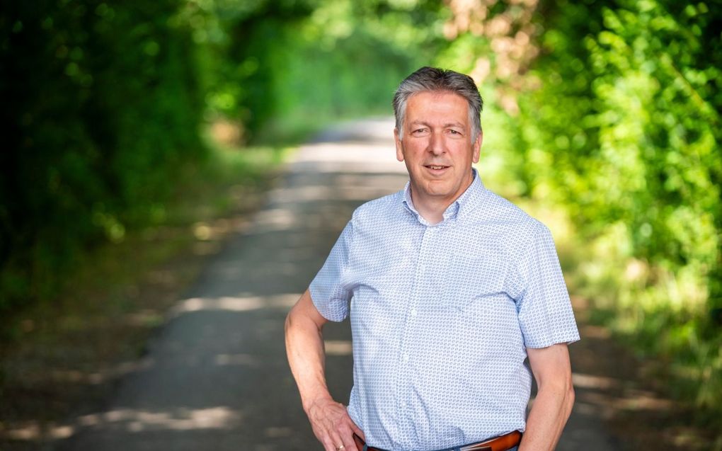 Jan Bakker, bestuurder van het Calvijn College. beeld Cees van der Wal