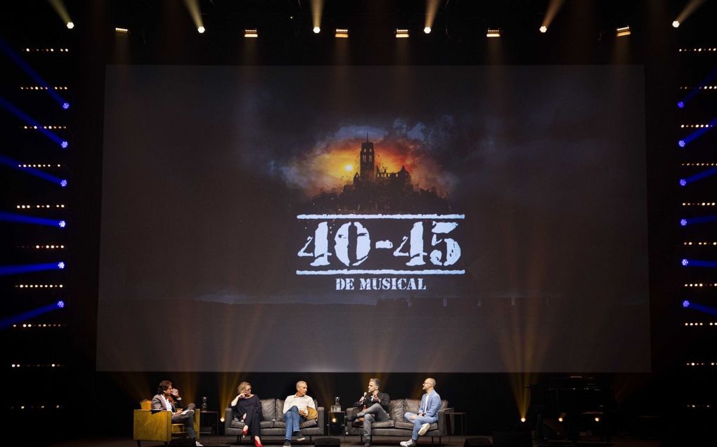 De Belgische megamusical ”40-45” gaat vanaf september 2024 in Barneveld draaien, werd woensdag bekend. Ook op zondagen. beeld ANP, Ramon van Flymen