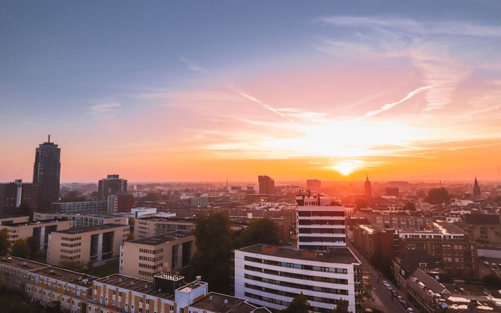 Enschede –met ruim 160.000 inwoners de grootste stad van Overijssel– is de woonplaats van Pieter Omtzigt. beeld Getty Images/iStockphoto