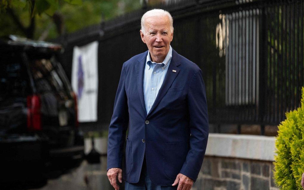 Biden. beeld AFP, Saul Loeb