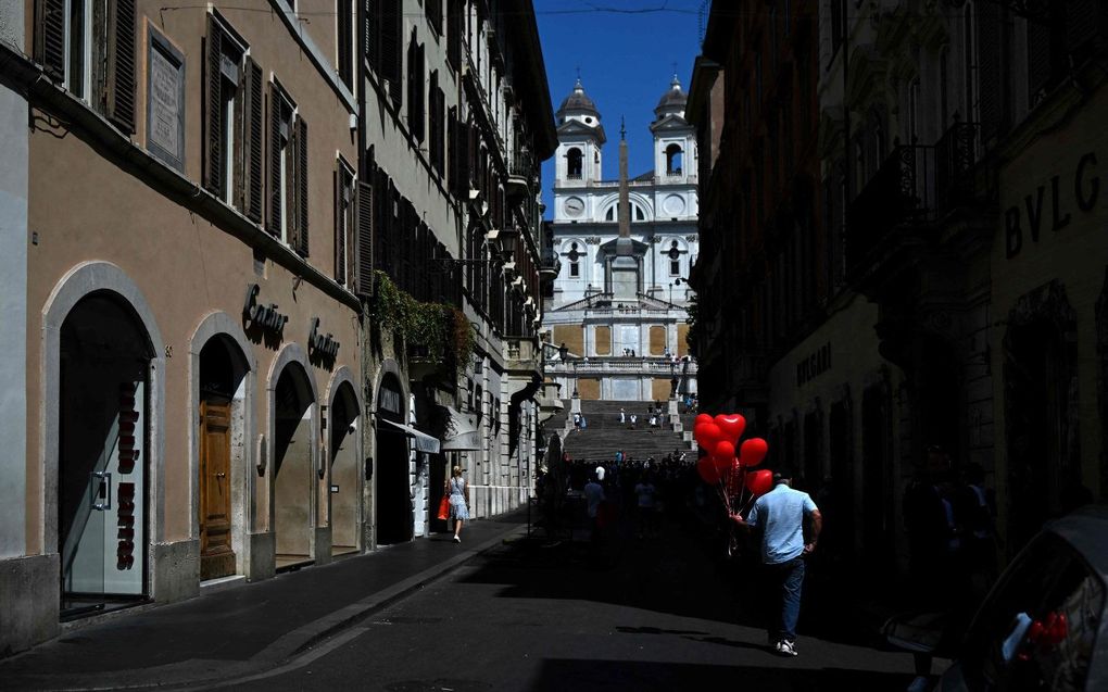 Een kerk in Rome, Italië. beeld AFP, Filippo Monteforte