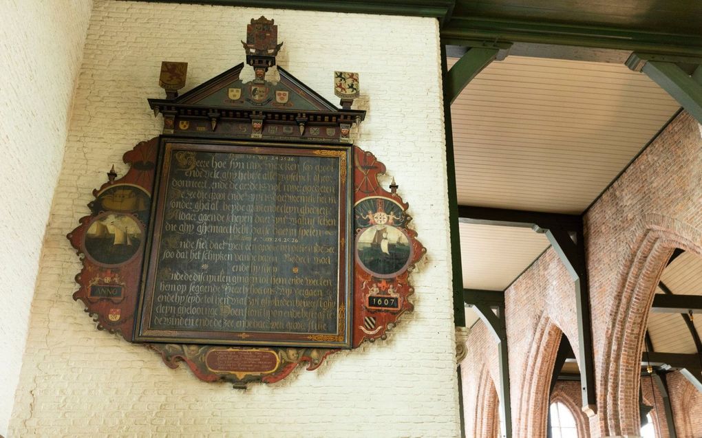 Interieur van de Grote Kerk in Schoonhoven. beeld RD, Anton Dommerholt