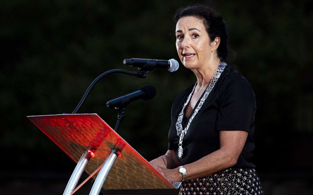 Femke Halsema, burgemeester van Amsterdam. beeld ANP, Ramon van Flymen