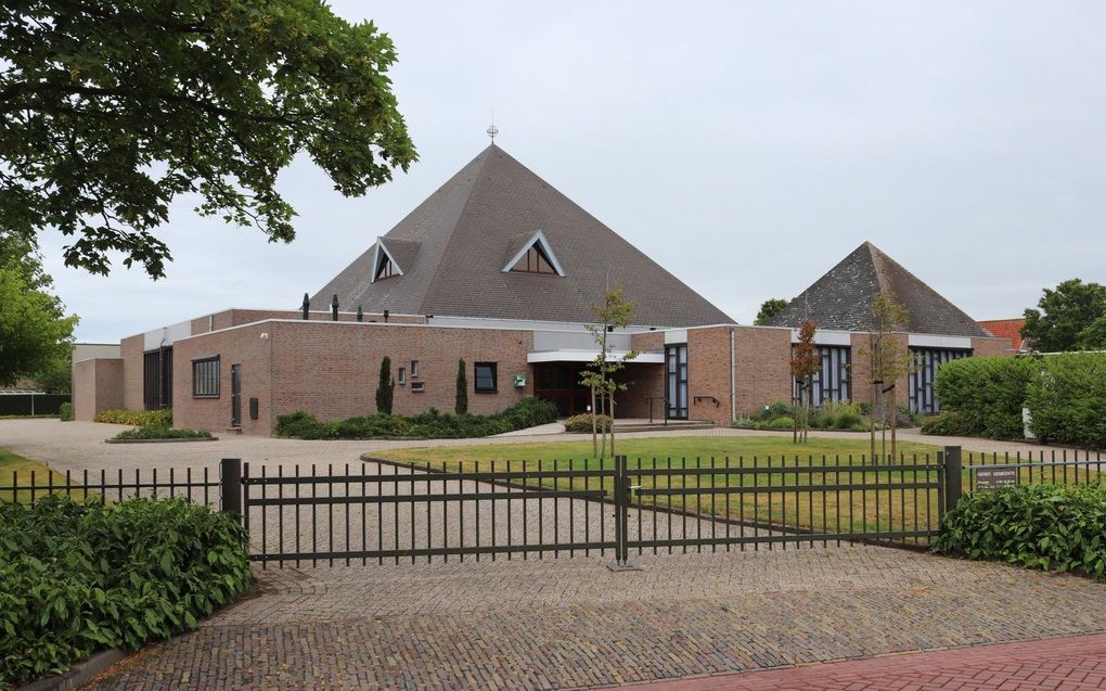 Het kerkgebouw van de gereformeerde gemeente te Meliskerke. beeld Gg Meliskerke