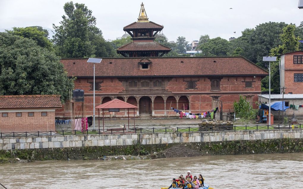 De Nepalese hoofdstad Kathmandu. beeld EPA, Narendra Shrestha