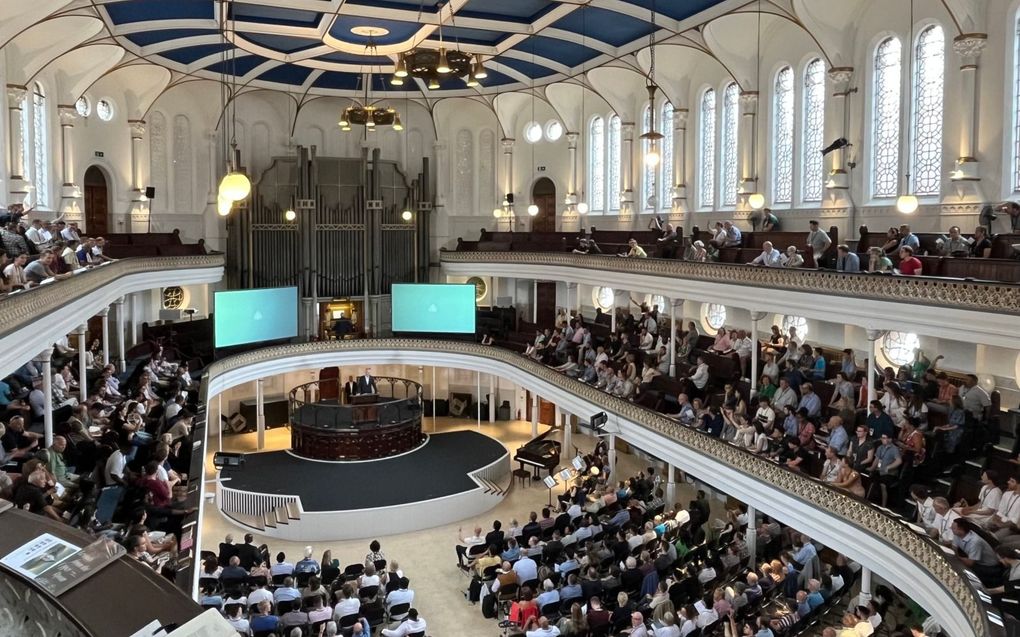 De Ligonier Conference Europe vindt vrijdag en zaterdag plaats in de Westminster Chapel in Londen. beeld RD